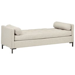 Amazon Brand – Rivet Uptown Mid-Century Velvet Tufted Customizable Daybed Sofa, 78