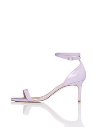 Amazon Brand - find. Women’s Ankle-Strap Stiletto Sandal, Purple (Lilac), US 9.5