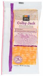 365 Everyday Value, Colby Jack Cheese Slices, 12 oz