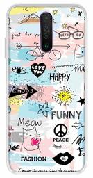 Amazon Brand - Solimo Designer Multicolor Love Abstract Printed Soft Back Case Mobile Cover for Poco X2 / Xiaomi Redmi K30