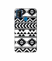 Amazon Brand - Solimo Designer Multi Shape Texture 3D Printed Hard Back Case Mobile Cover for Samsung Galaxy M21 / M30s