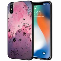 Amazon Brand - Solimo Designer Universe Printed Hard Back Case Mobile Cover for Apple iPhone X/Xs (D1258)