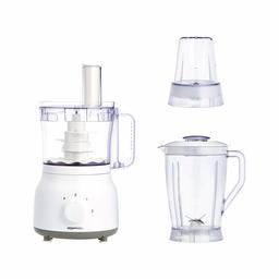 AmazonBasics Multi-purpose food processor and mixer, 600 W, mixing bowl 2.4 L and mixer container 1.25 L