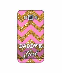 Amazon Brand - Solimo Designer Daddy's Girl 3D Printed Hard Back Case Mobile Cover for Samsung Galaxy E7