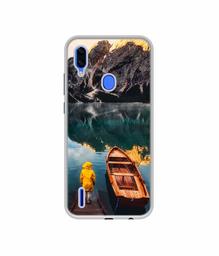 Amazon Brand - Solimo Designer Lake View UV Printed Soft Back Case Mobile Cover for Lava Z93