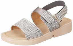 Flavia Women's Grey Fashion Sandals-4 UK (36 EU) (5 US) (FL123/GRY)