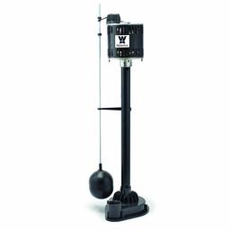 WaterAce WA33PPED - Bomba de pedestal, color negro