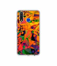 Amazon Brand - Solimo Designer Multicolor Texture UV Printed Soft Back Case Mobile Cover for Vivo U20