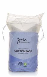 Join Organic Certified Cotton Pads - Maxi Oval Size 8 x 6 cm - 100% Soft Cotton