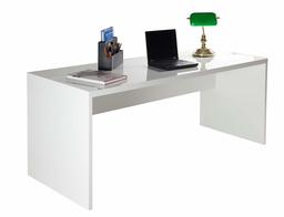 Amazon Brand Movian Desk 180 x 72.5 x 69 cm High Gloss White