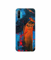 Amazon Brand - Solimo Designer Brush Texture 3D Printed Hard Back Case Mobile Cover for Realme C3