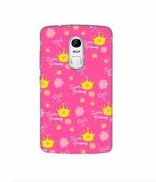 Amazon Brand - Solimo Designer Little Princess Pattern 3D Printed Hard Back Case Mobile Cover for Lenovo Vibe X3