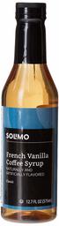 Amazon Brand - Solimo Coffee Syrup, French Vanilla Flavor, 12.7 Ounce