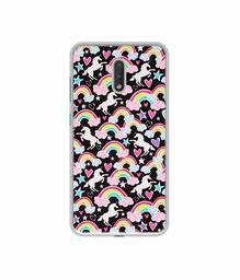 Amazon Brand - Solimo Designer Unicorn Texture UV Printed Soft Back Case Mobile Cover for Nokia 2.3