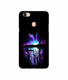 Amazon Brand - Solimo Designer Dark Scenery 3D Printed Hard Back Case Mobile Cover for Oppo F5