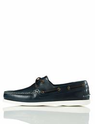 Amazon Brand: Finding Men's brogues., Blue Navy Navy, 41 EU