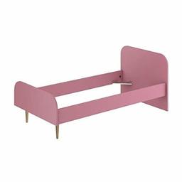 Amazon Brand - Movian Aveyron Single Bed Frame, 195 x 100 x 80cm, Pink