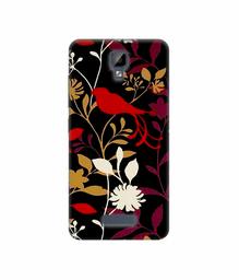 Amazon Brand - Solimo Designer Flower Bunch Pain On Cloth 3D Printed Hard Back Case Mobile Cover for Gionee P7 Max