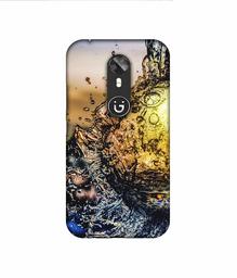 Amazon Brand - Solimo Designer Water Drop Reflection 3D Printed Hard Back Case Mobile Cover for Gionee A1