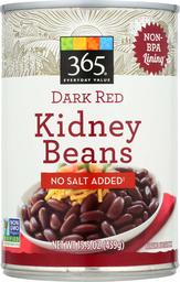 365 Everyday Value, Dark Red Kidney Beans, No Salt Added, 15.5 oz