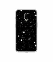 Amazon Brand - Solimo Designer Stars UV Printed Soft Back Case Mobile Cover for OnePlus 6T