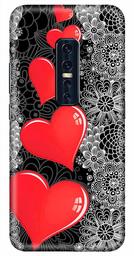 Amazon Brand - Solimo Designer Heart Design 3D Printed Hard Back Case Mobile Cover for Vivo V17 Pro