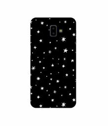 Amazon Brand - Solimo Designer Sperking Stars 3D Printed Hard Back Case Mobile Cover for Samsung Galaxy J6 Plus