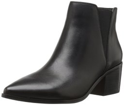 The Fix Women's Rory Block-Heel Pointed-Toe Chelsea Ankle Boot, Black, 9.5 M US