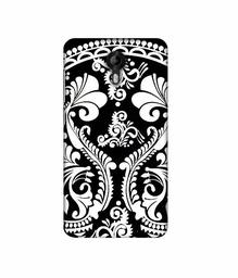 Amazon Brand - Solimo Designer Round White Rangoli 3D Printed Hard Back Case Mobile Cover for Micromax Canvas Nitro 4G E455