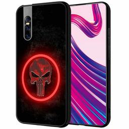 Amazon Brand - Solimo Designer Skull Printed Hard Back Case Mobile Cover forVivo V15 Pro (D1187)