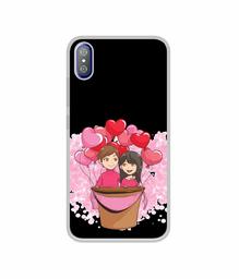 Amazon Brand - Solimo Designer Boy and Girl UV Printed Soft Back Case Mobile Cover for i Kall K8