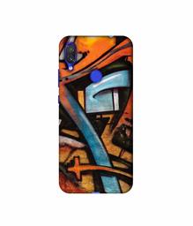 Amazon Brand - Solimo Designer Painting 3D Printed Hard Back Case Mobile Cover for Xiaomi Redmi Note 7 Pro