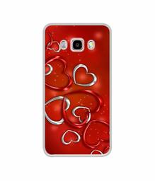 Amazon Brand - Solimo Designer Hearts UV Printed Soft Back Case Mobile Cover for Samsung Galaxy J5 (2016)