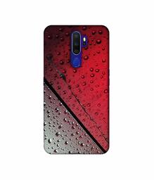 Amazon Brand - Solimo Designer Water Drop On Glass 3D Printed Hard Back Case Mobile Cover for Oppo A9 (2020)