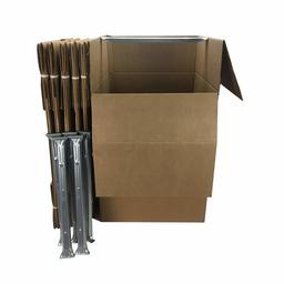 AmazonBasics Wardrobe Clothing Moving Boxes - 20