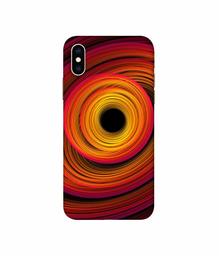 Amazon Brand - Solimo Designer Circle Patternn 3D Printed Hard Back Case Mobile Cover for Apple iPhone Xs Max