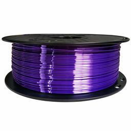 Eono by Amazon Silk Purple PLA Filament 1.75 mm 3D Printer Filament 1KG 2.2 LBS Spool 3D Printing Material Silky Shine Shiny Metallic Metal PLA Filament