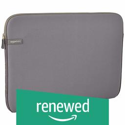 (Renewed) AmazonBasics 17.3-inch Laptop Sleeve (Grey)