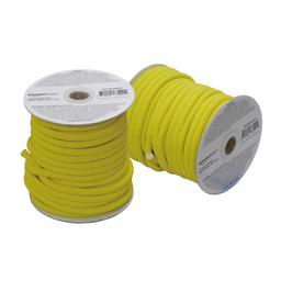 AmazonBasics 1/4-Inch by 50-Feet Elastic Bungee Shock Cord, Yellow, 2-Pack