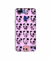 Amazon Brand - Solimo Designer Panda Experation 3D Printed Hard Back Case Mobile Cover for Oppo A5