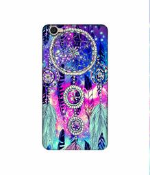 Amazon Brand - Solimo Designer Round Wall Hanging Pattern 3D Printed Hard Back Case Mobile Cover for Vivo Y55L