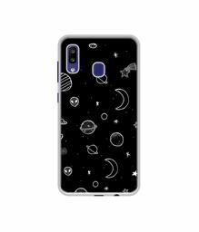 Amazon Brand - Solimo Designer Solar System UV Printed Soft Back Case Mobile Cover for Samsung Galaxy M10s