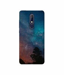 Amazon Brand - Solimo Designer Sky Photography 3D Printed Hard Back Case Mobile Cover for Nokia 5.1