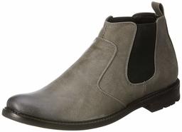 Amazon Brand - Symbol Men's Grey Casual Chelsea boots - 7 UK/India (41 EU)(AZ-OM-71A)