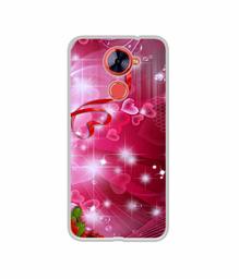 Amazon Brand - Solimo Designer Love UV Printed Soft Back Case Mobile Cover for Comio X1