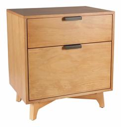 Amazon Brand – Stone & Beam Mid-Century 2-Drawer File Cabinet, 21.7