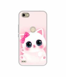 Amazon Brand - Solimo Designer Babby Kitty UV Printed Soft Back Case Mobile Cover for Itel S21