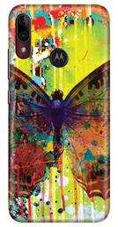 Amazon Brand - Solimo Designer Butterfly Design 3D Printed Hard Back Case Mobile Cover for Motorola Moto E6s / Motorola Moto E6 Plus