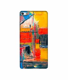 Amazon Brand - Solimo Designer Multicolor Squre Blocks 3D Printed Hard Back Case Mobile Cover for Gionee Elife S7