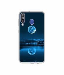 Amazon Brand - Solimo Designer Moon Pattern Print UV Printed Soft Back Case Mobile Cover for Samsung Galaxy M30